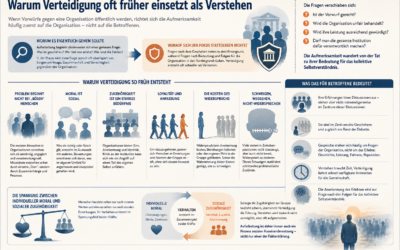 Warum Verteidigung oft früher einsetzt als Verstehen